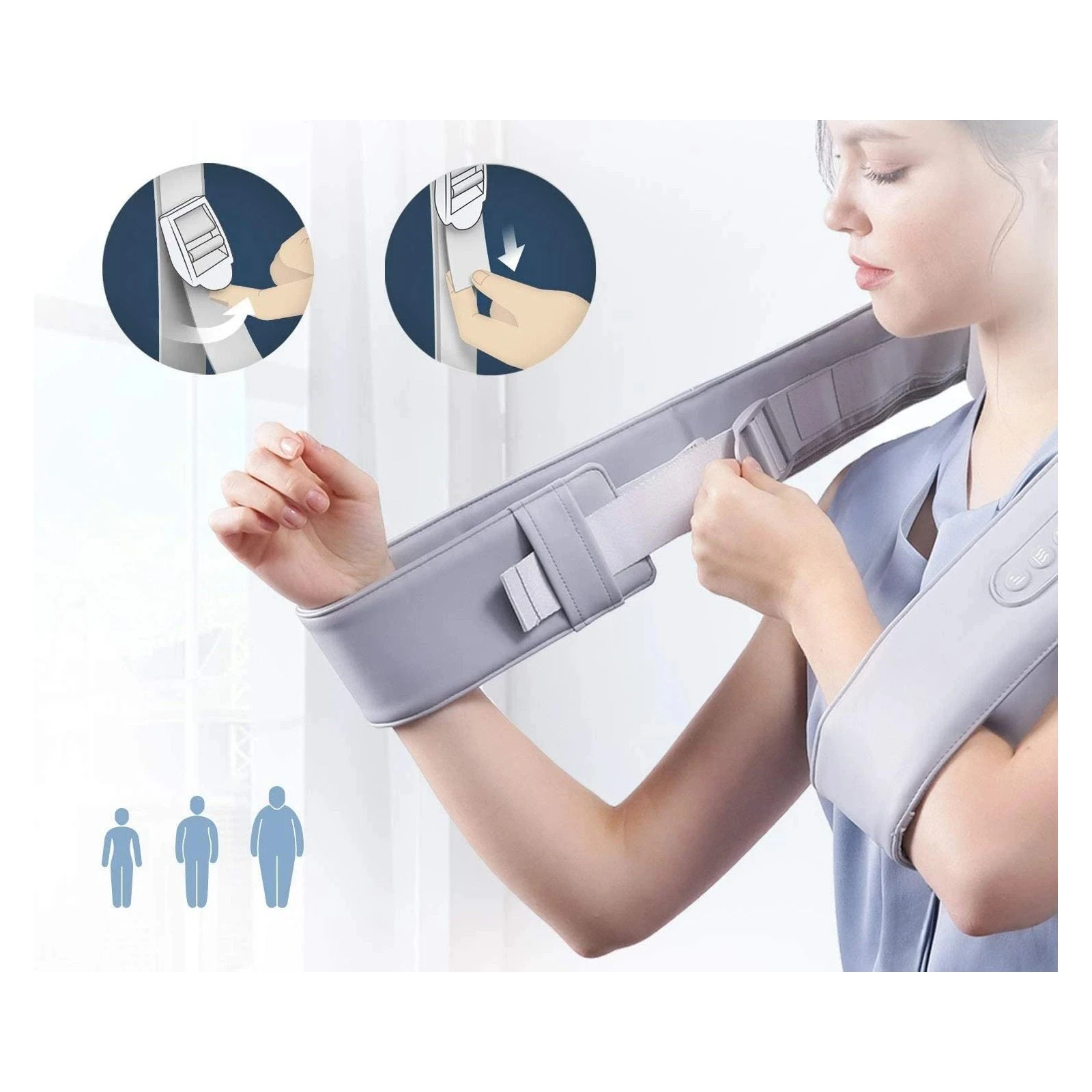 Масажер NAIPO Ocuddle-C1 (UA) Тип масажу вібромасаж, шиацу