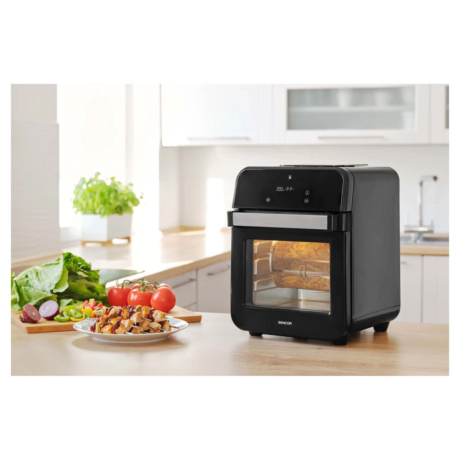 Мультипіч Sencor SFR5510BK (UA) Автоменю так