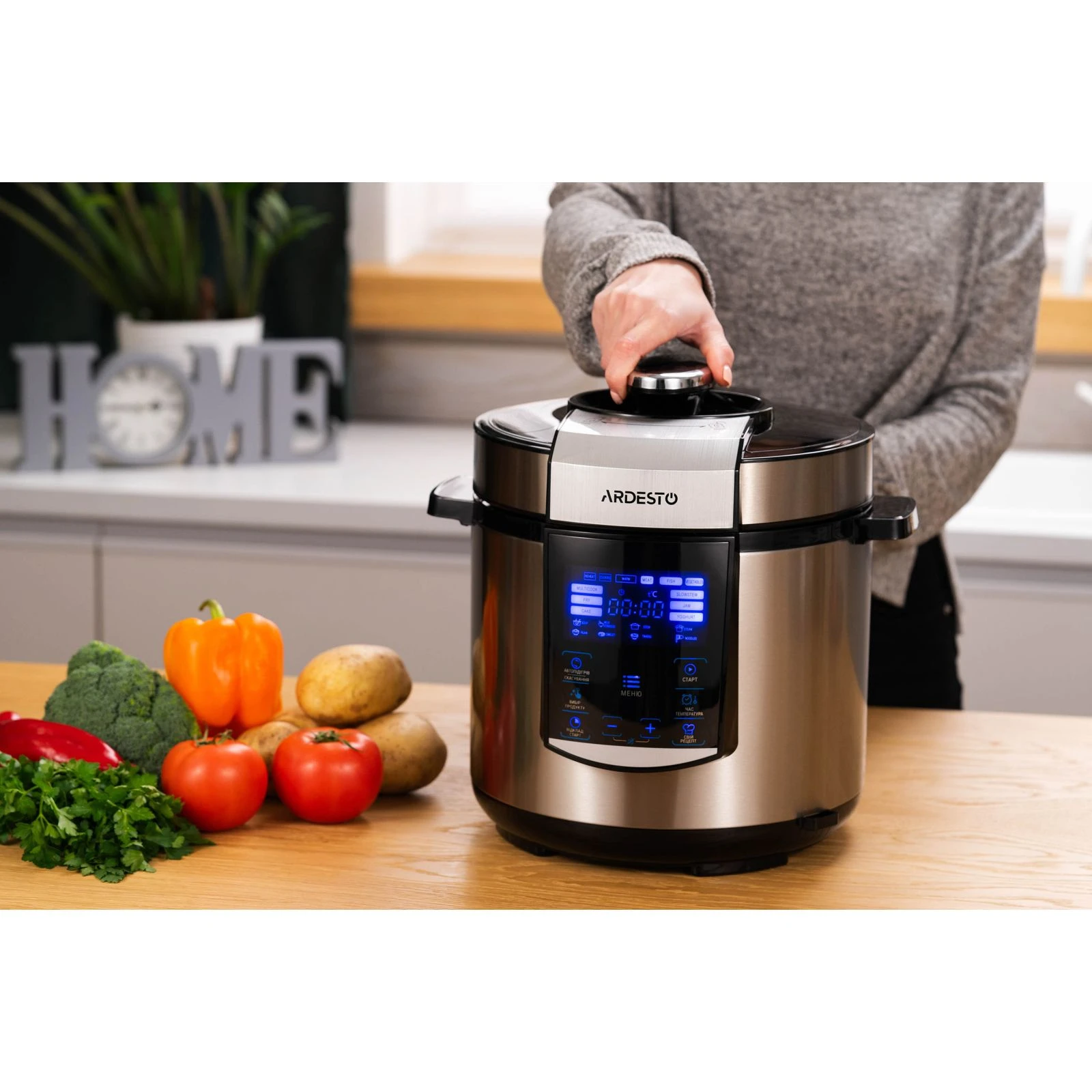 Мультиварка Ardesto MPC-P226 (UA) Тип: мультиварка - скороварка;