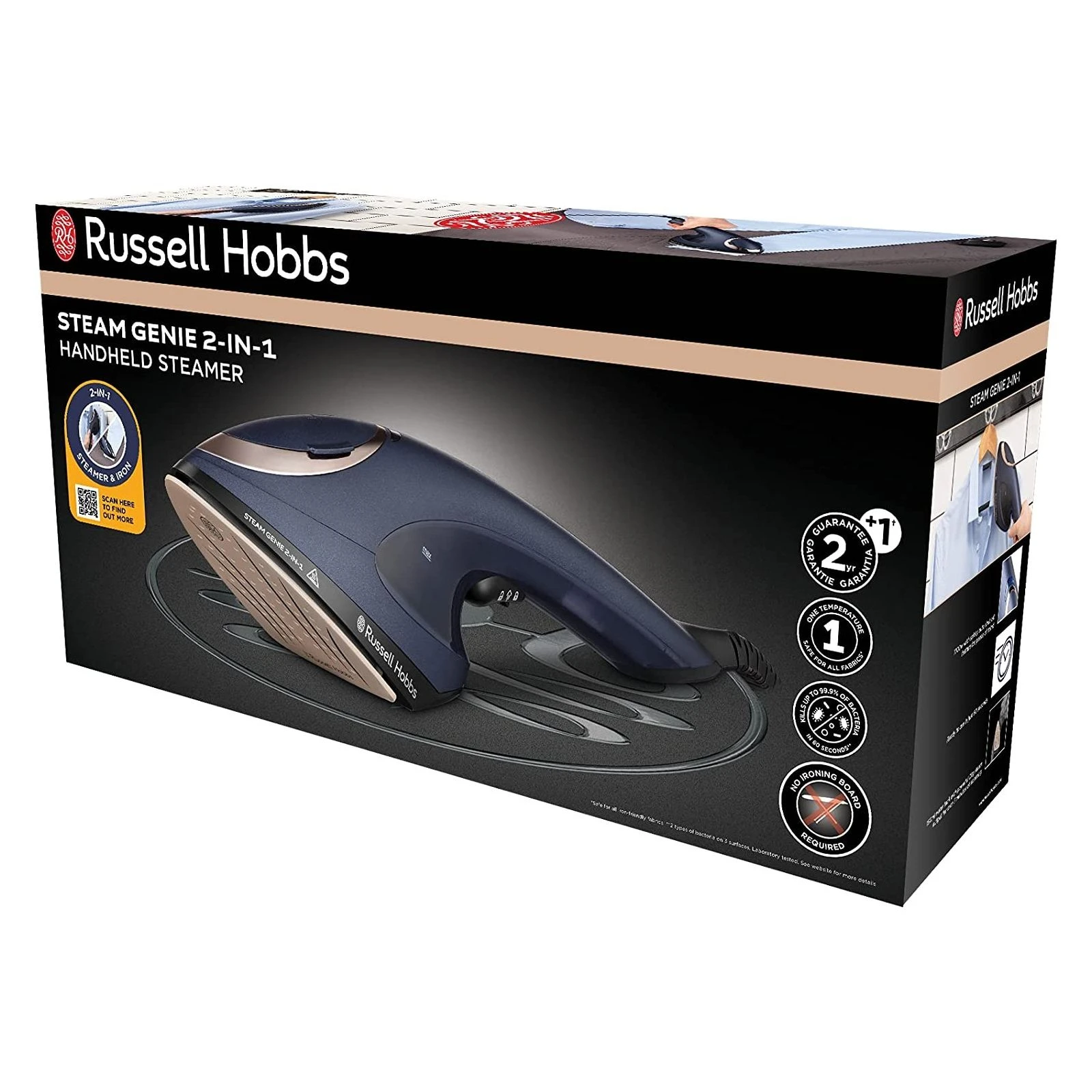 Russell Hobbs 28370-56 (UA) Режими вертикальне відпарювання, постійна пара