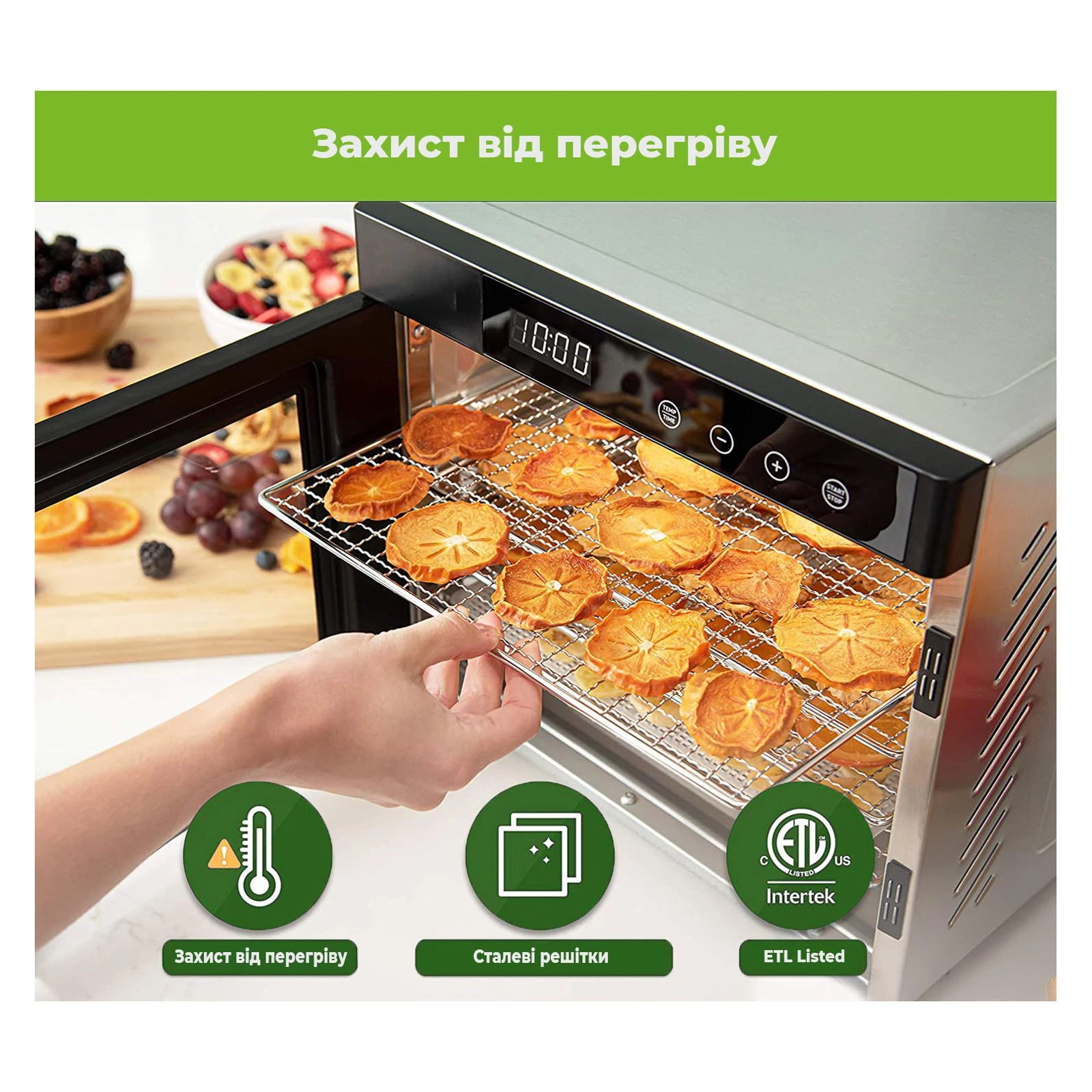 WetAir WFD-K1000S Тип керування: електронний;
