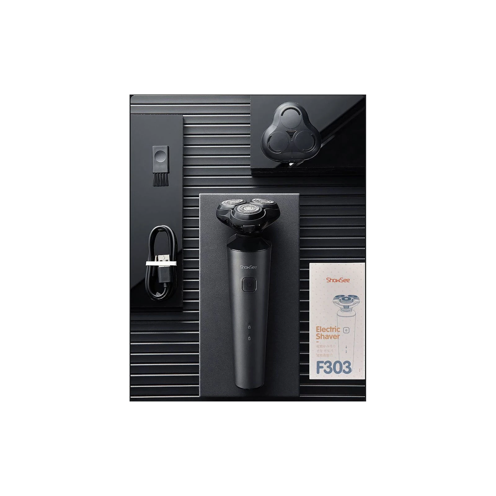 Xiaomi F303-BK (UA) Кількість голів для гоління 3