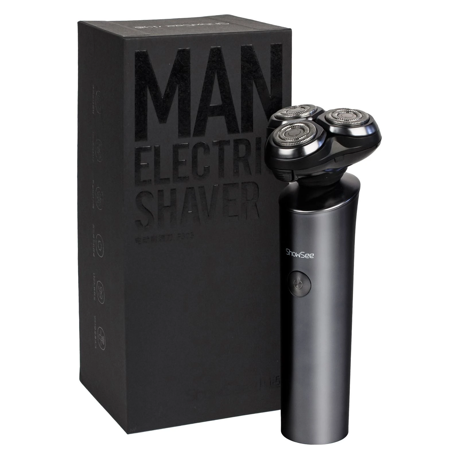 Xiaomi ShowSee Electric Shaver Black (F305-GY) (UA) Бритвенная система: роторная
