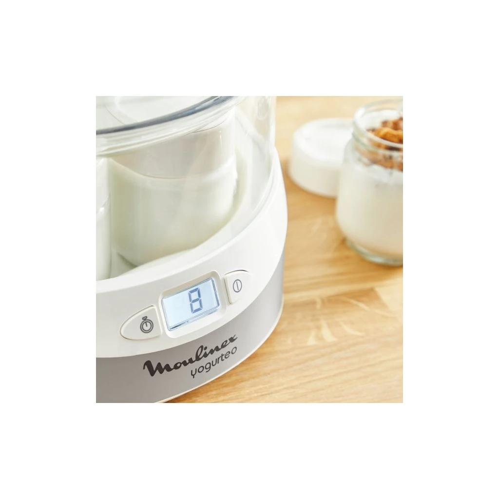 Йогуртниця Moulinex Yogurteo YG231E32 (UA) Потужність: 13 Вт; Загальний
