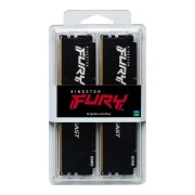DDR5 128GB (4x32GB) 5600 MHz Beast Black XMP Kingston Fury (ex.HyperX) (KF556C40BBK4-128) (UA)