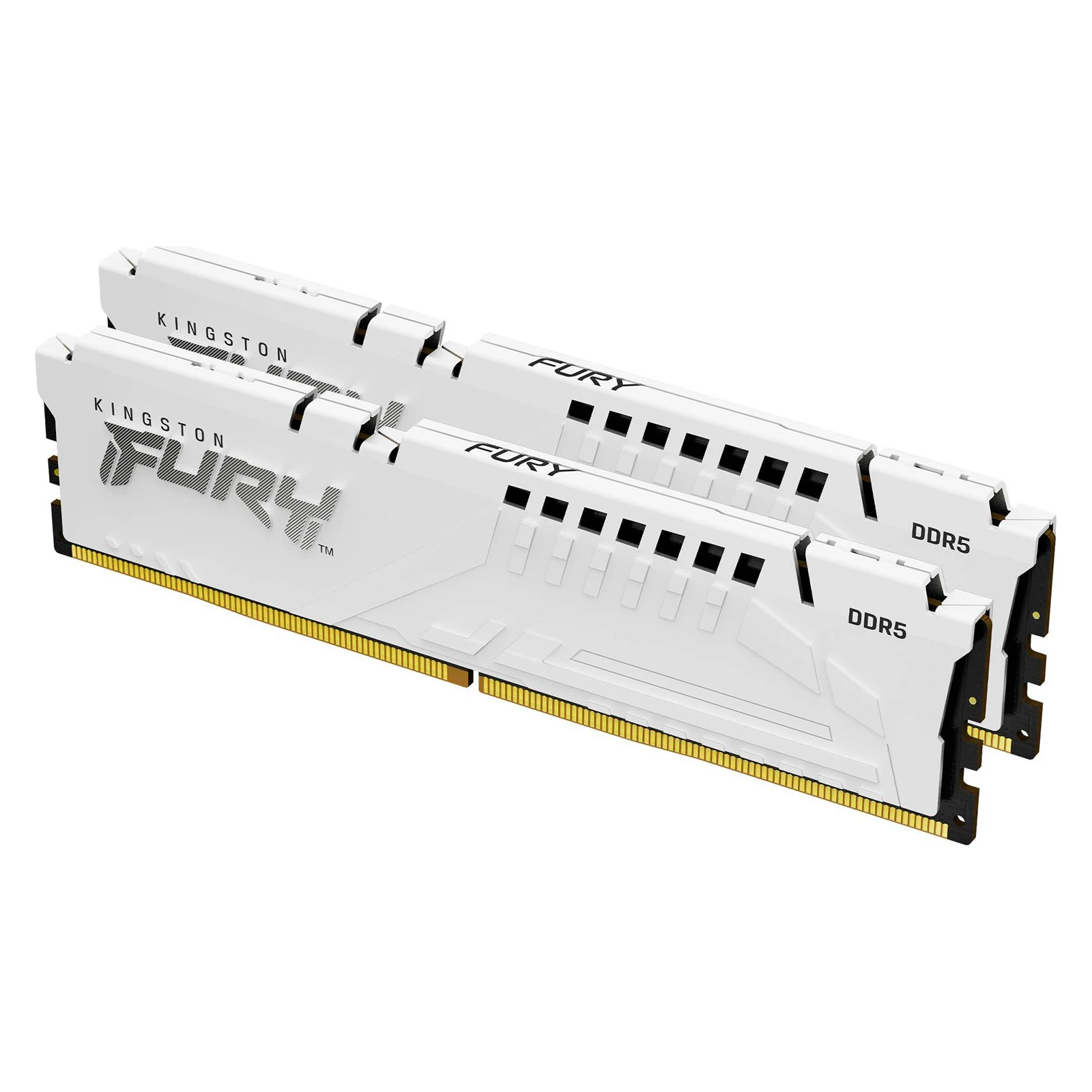 DDR5 32GB (2x16GB) 6800 MHz Beast White EXPO Kingston Fury (ex. HyperX) (KF568C34BWEK2-32) (UA) Кількість модулів у наборі 2