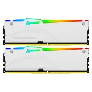 DDR5 32GB (2x16GB) 6800 MHz Beast White RGB XMP Kingston Fury (ex. HyperX) (KF568C34BWAK2-32) (UA)