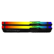 DDR5 64GB (2x32GB) 6400 MHz Beast RGB EXPO Kingston Fury (ex. HyperX) (KF564C32BBEAK2-64) (UA)