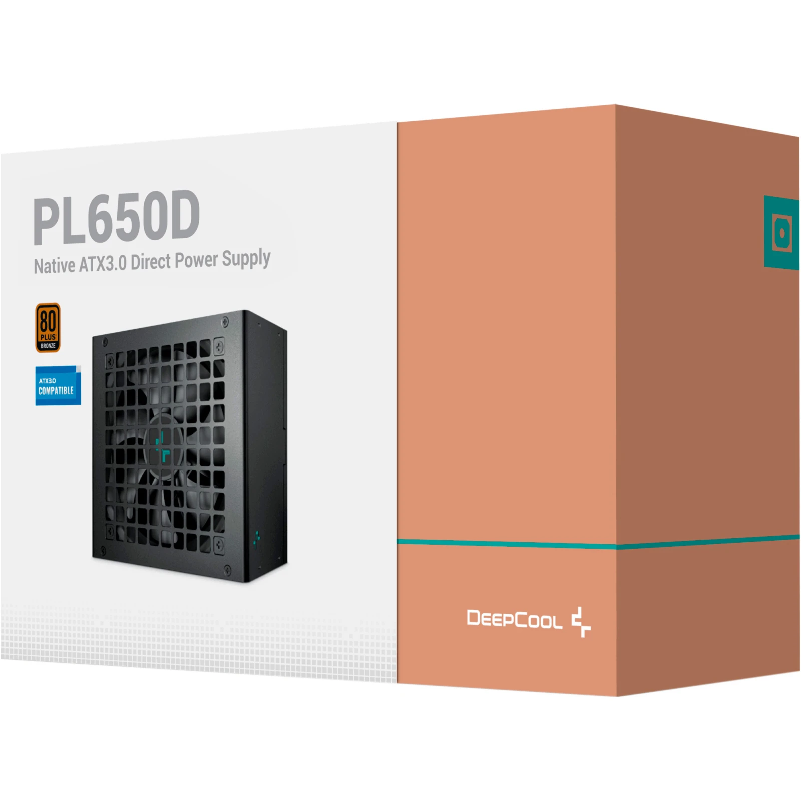 Deepcool 650W (PL650D) (UA) Тип ПК: для комп'ютерів; Стандарт