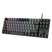 GamePro MK100B Blue Switch LED USB Black (MK100B) (UA)