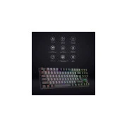 GamePro MK100B Blue Switch LED USB Black (MK100B) (UA)