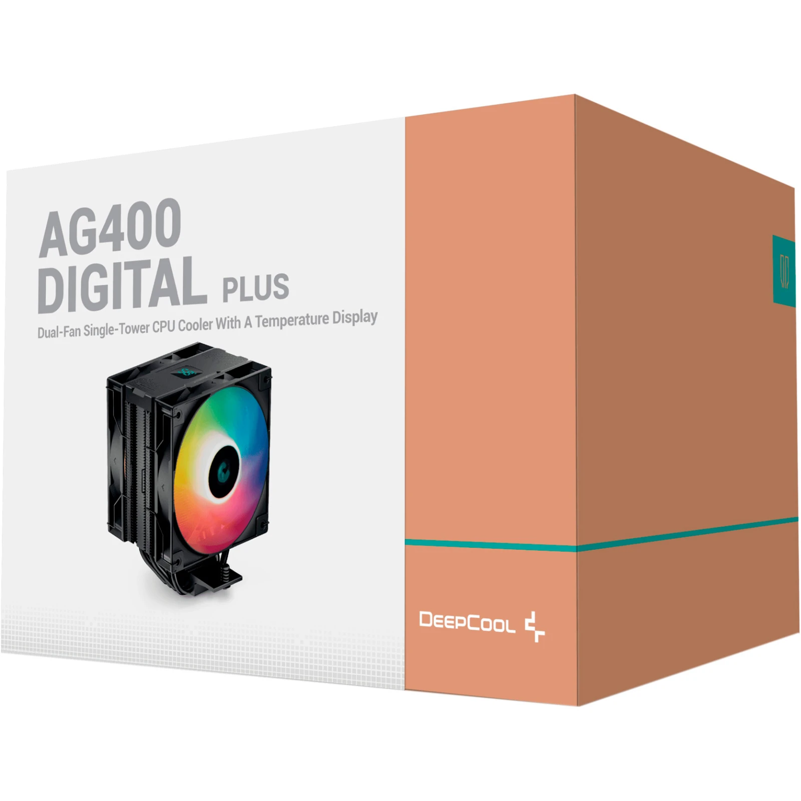 Кулер для процессора Deepcool AG400 DIGITAL PLUS (UA) Для процессоров INTEL, AMD