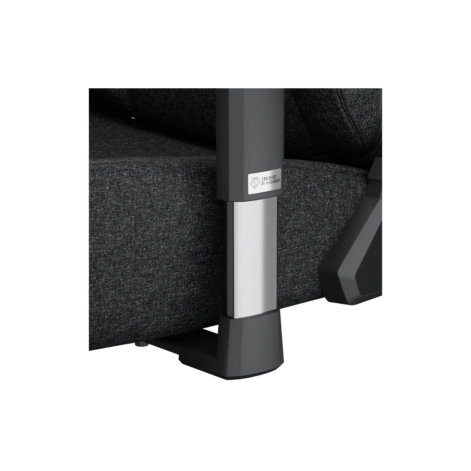 Anda Seat Kaiser 3 Fabric Size L Black (AD12YDC-L-01-B-CF) (UA) Межа нахилу спинки 165°