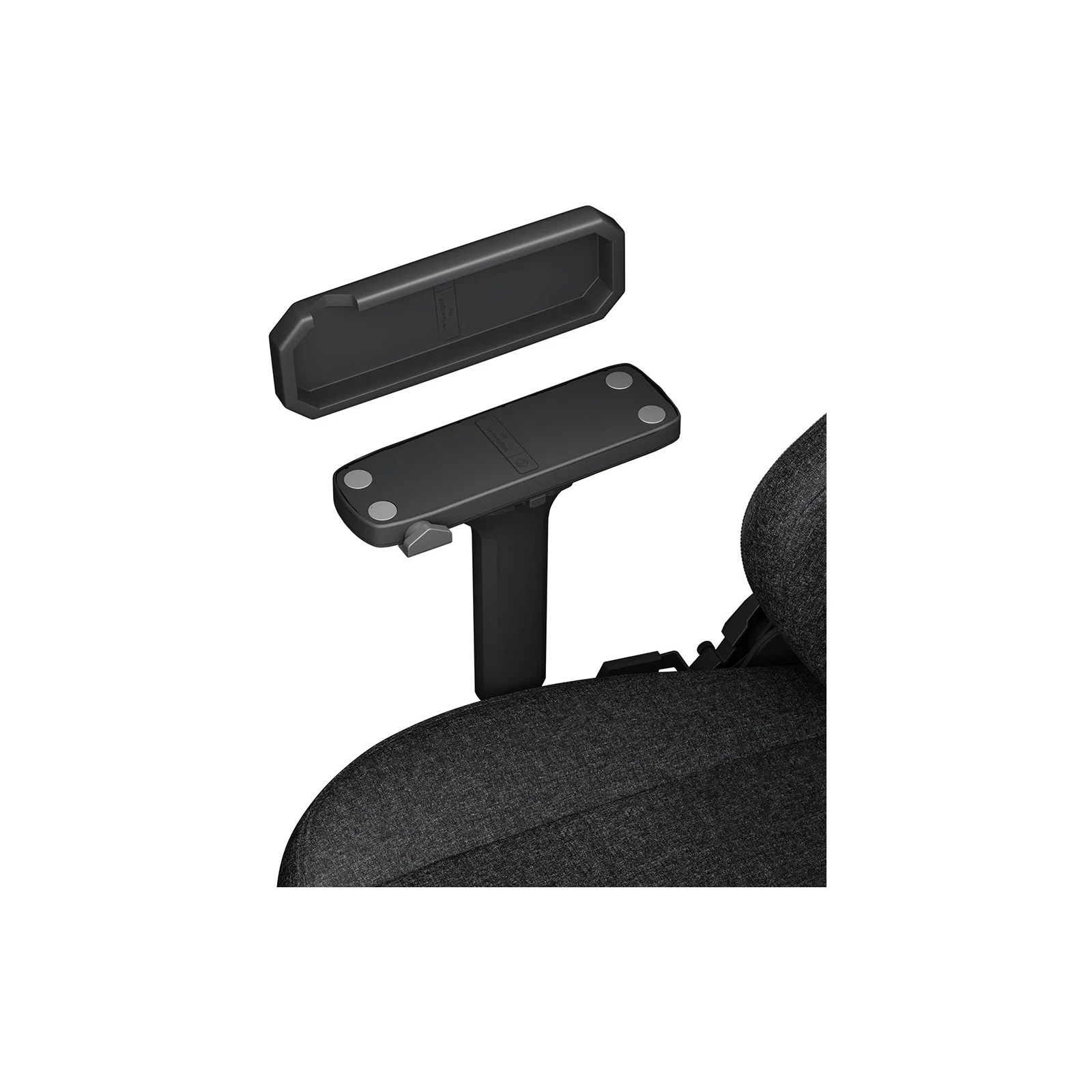 Anda Seat Kaiser 3 Fabric Size L Black (AD12YDC-L-01-B-CF) (UA) Налаштування підлокітників 4D