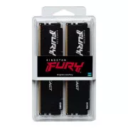 DDR5 128GB (4x32GB) 5600 MHz Beast Black XMP Kingston Fury (ex.HyperX) (KF556C40BBK4-128) (UA)
