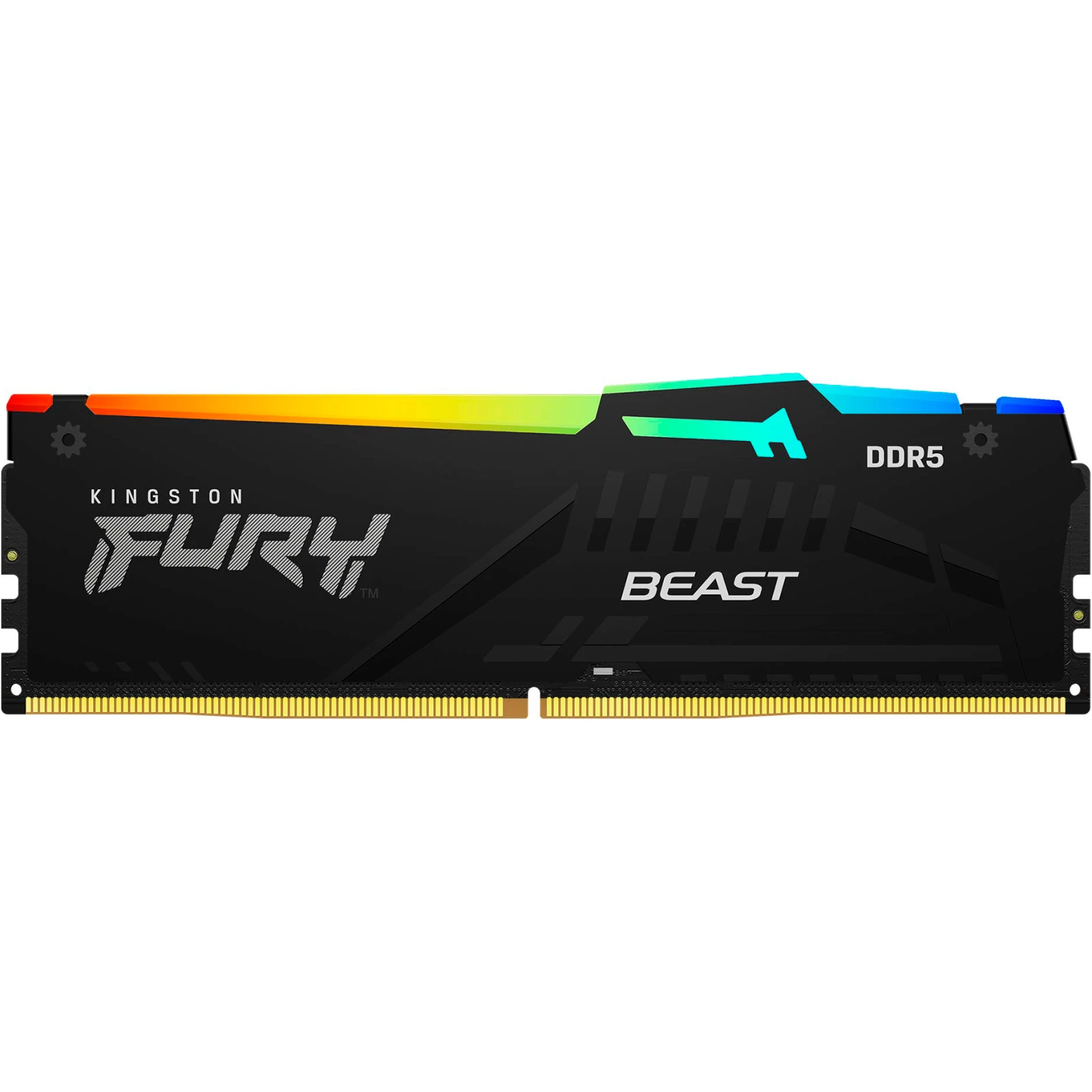 DDR5 128GB (4x32GB) 5600 MHz Beast RGB XMP Kingston Fury (ex. HyperX) (KF556C40BBAK4-128) (UA) Тип пам'яті: DDR5; Об'єм пам'яті: 128