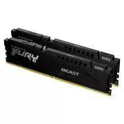DDR5 32GB (2x16GB) 6400 MHz Beast Black EXPO Kingston Fury (ex.HyperX) (KF564C32BBEK2-32) (UA)