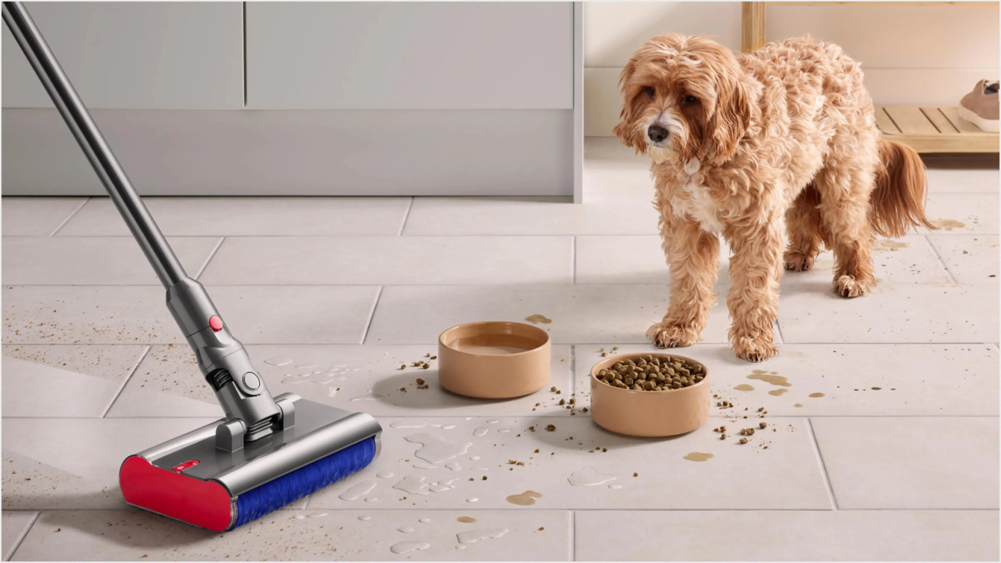 Dyson V12s Detect Slim Submarine Yellow/Nickel (448871-01) Живлення  від акумулятора