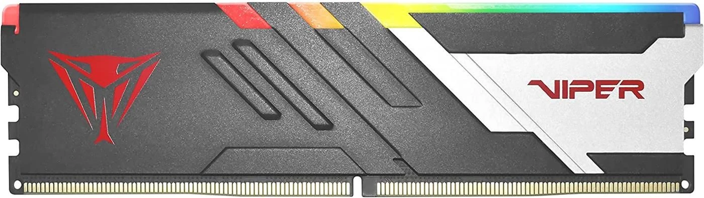 Patriot 32GB (2x16GB) 6400MHz CL32 VIPER VENOM RGB (PVVR532G640C32K) EU Серія: Viper Venom; Тип пам'яті: DDR5;