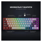 GamePro GK935 Wireless LED Black (GK935) (UA)