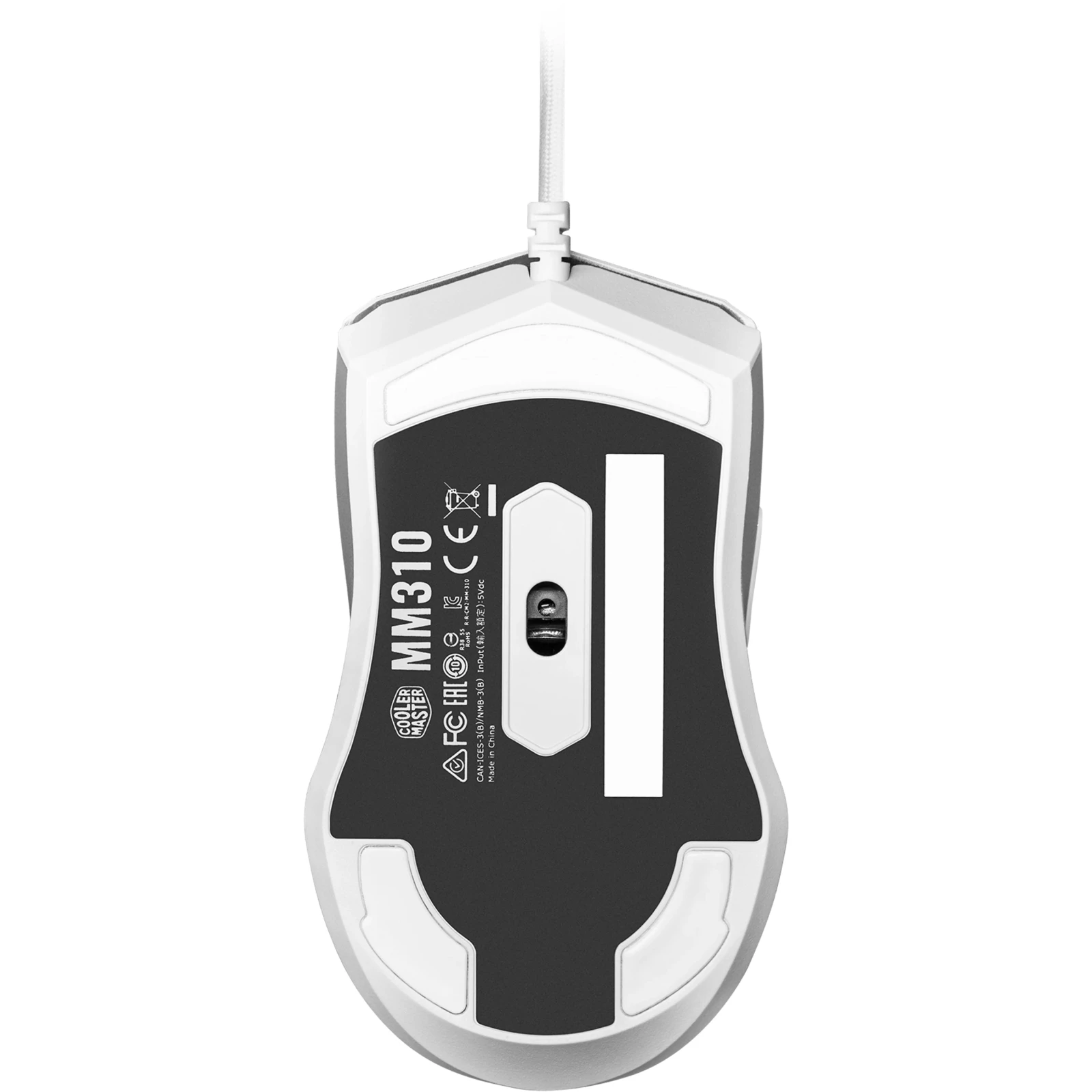CoolerMaster MM310 USB White (MM-310-WWOL1) (UA) Тип: Геймерські; Підключення:
