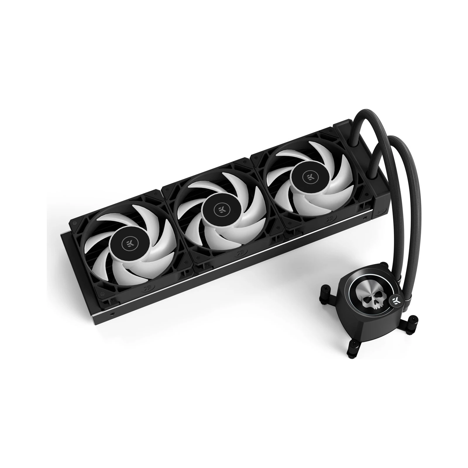 Система жидкостного охлаждения Ekwb EK-Nucleus AIO CR360 Direct Die D-RGB (3831109908334) (UA) Количество вентиляторов 3