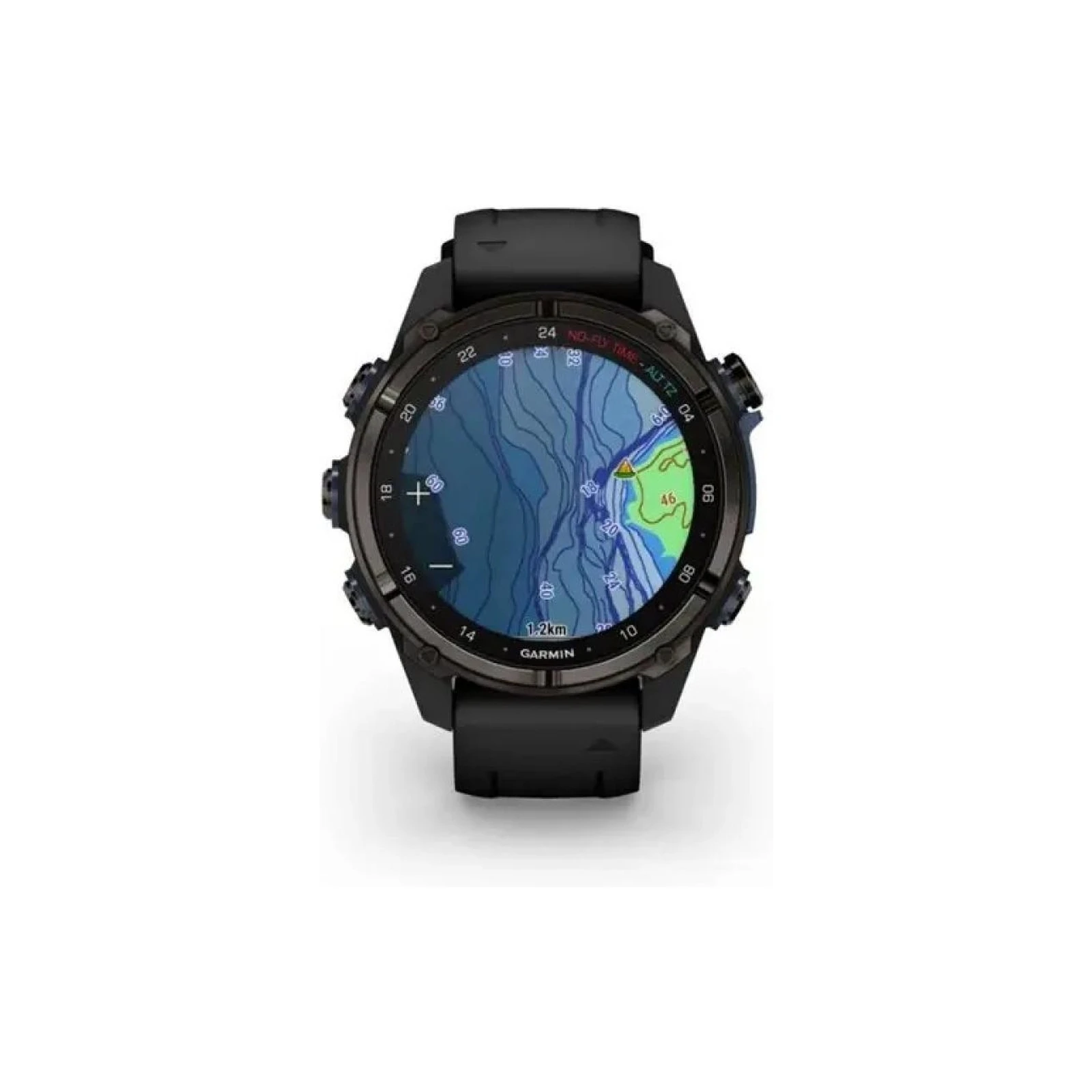 Смарт-часы Garmin Descent Mk3i, 43mm, Crbn Gry DLC Ti/Blk, Dive Computer, GPS (010-02753-11) (UA) Тип дисплея цветной