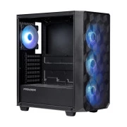Prologix E120 Tempered Glass&Mesh Black