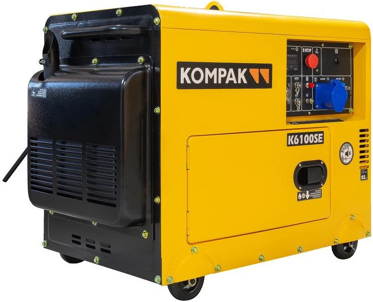 Дизельный генератор KOMPAK 6100SE (UA) Бренд: KOMPAK; Максимальная