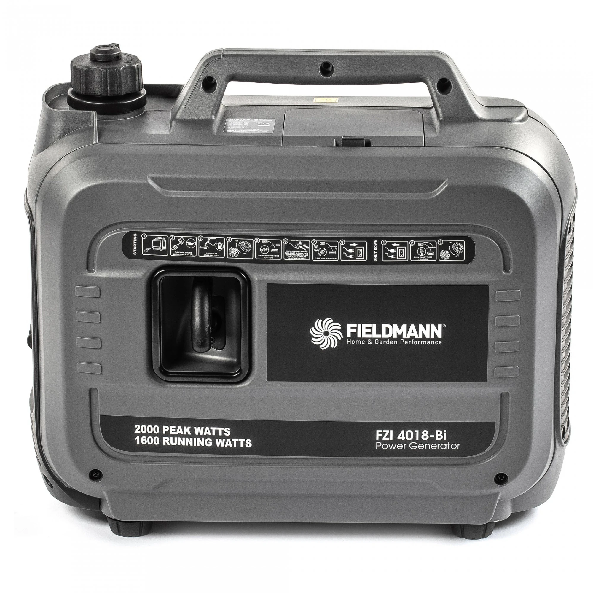 Инверторный бензиновый генератор Fieldmann FZI 4018-Bi (UA) Номинальная мощность, кВт 1,6