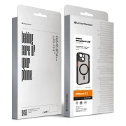 Чохол для мобільного телефону Armorstandart Unit MagSafe SE Apple iPhone 13 Black Orange (ARM75368) (UA)