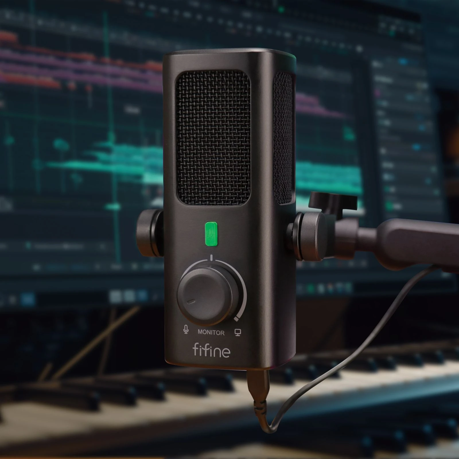 Fifine Profile 3 USB Black (Profile3) (UA) Тип: конденсаторний;