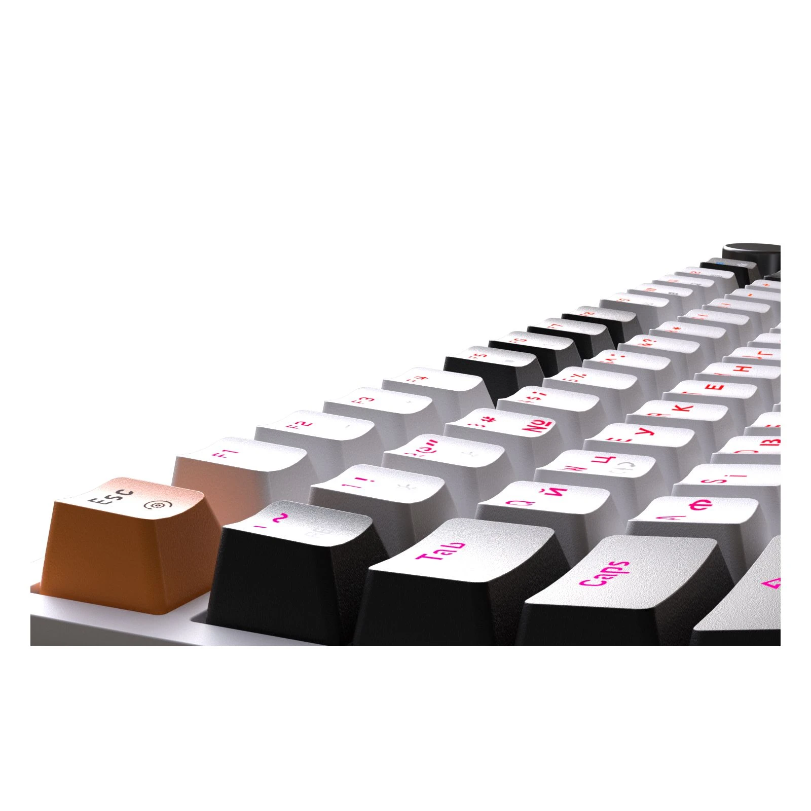 GamePro MK160W Hot-Swap Red Switch RGB USB UA White (MK160W) (UA) Тип: ігрова, з підсвічуванням,