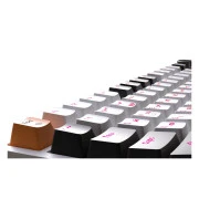 GamePro MK160W Hot-Swap Red Swich RGB USB UA White (MK160W) (UA)