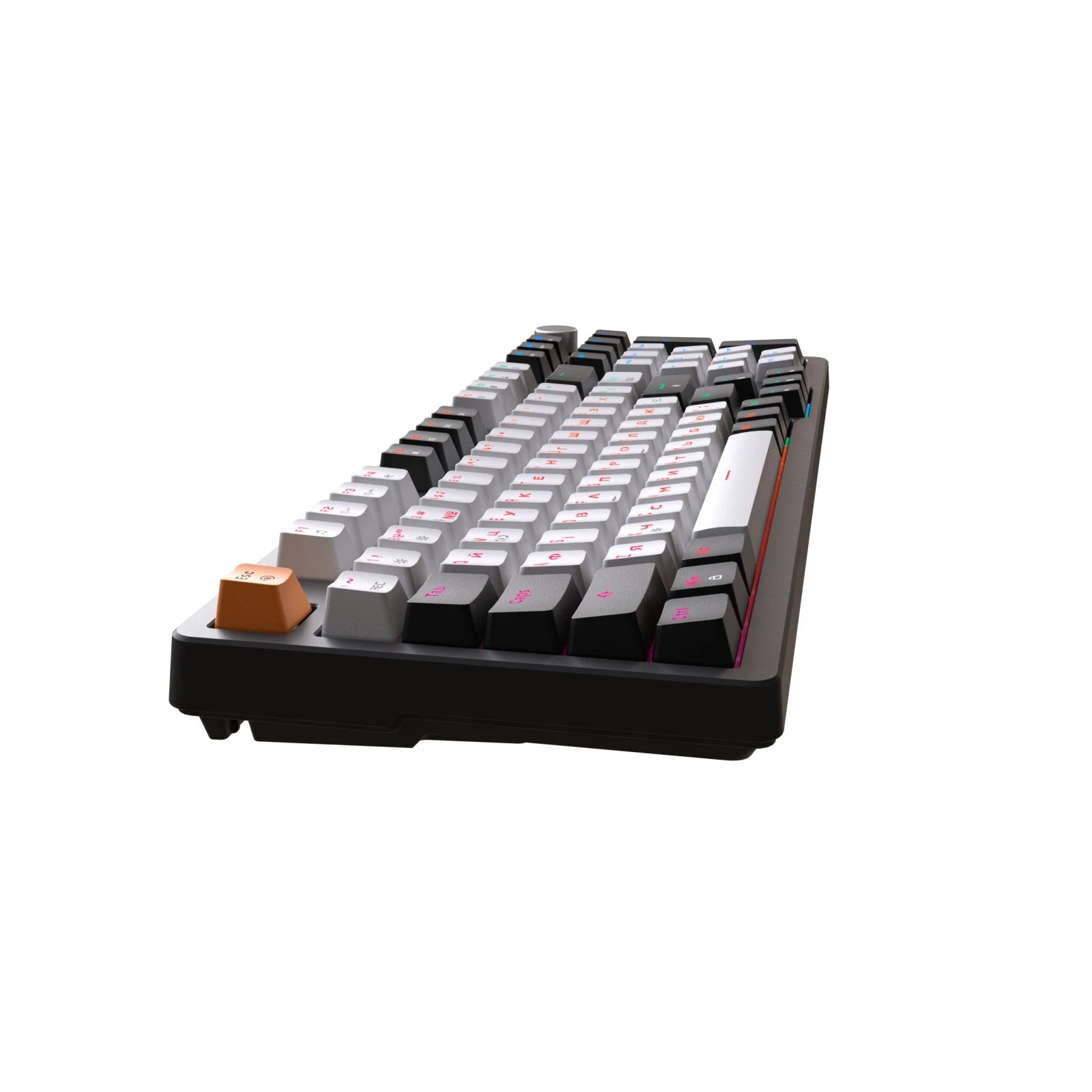 GamePro MK170B Hot Swap Red Switch RGB USB UA Black (MK170B) (UA) Тип: ігрова, з підсвічуванням,