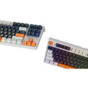 GamePro MK180W Hot-Swap Red Swich RGB USB UA White (MK180W) (UA)