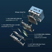 GEEKOM Mini IT13 / i7-13620H, 32GB, SSD 1TB, WIN11 Pro (GMIT13i713620-321T-EU) (UA)