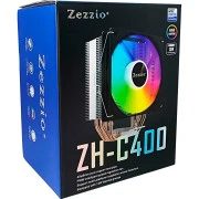 Кулер для процесора Zezzio ZH-C400 V2 ARGB/SRGB Ultra Fan (UA)