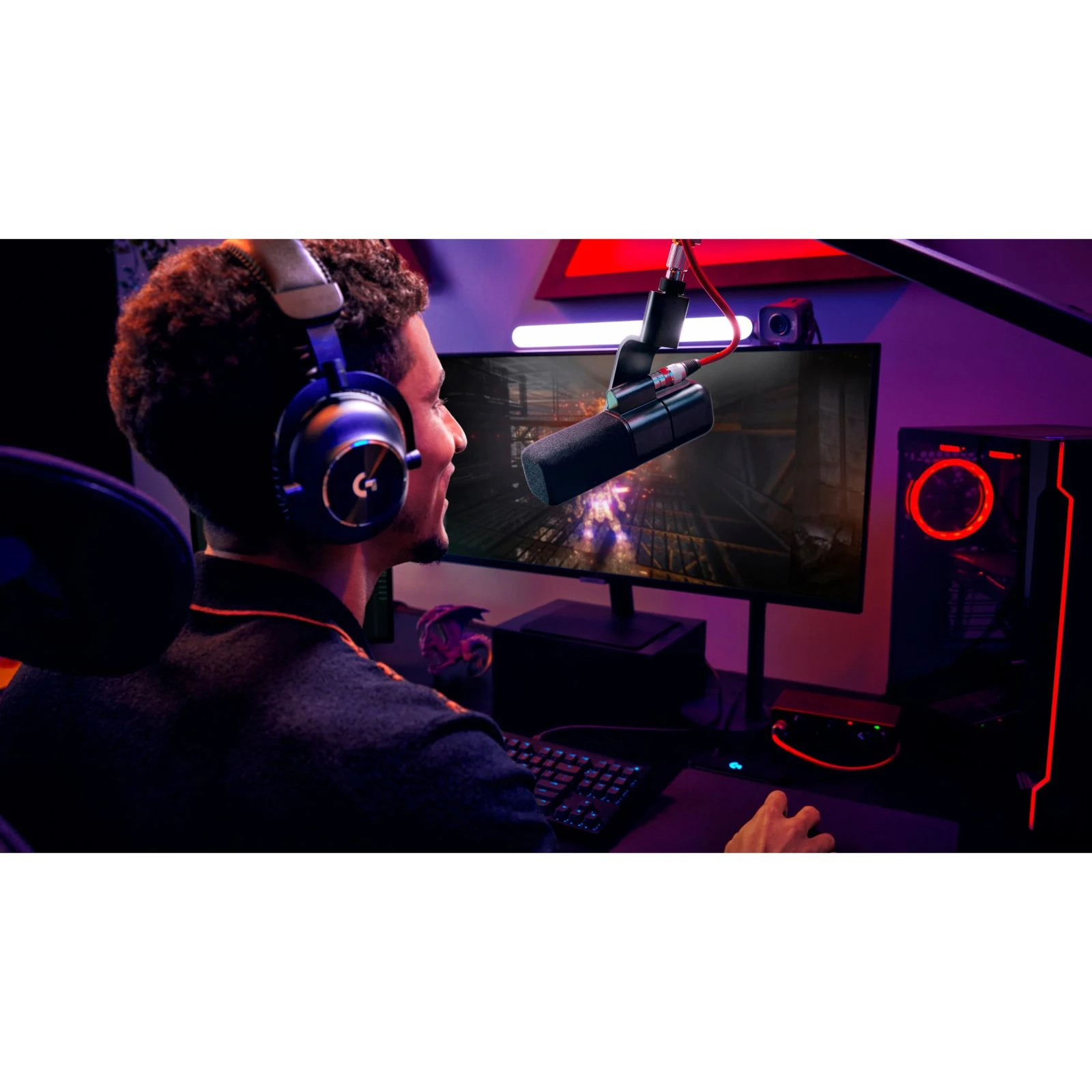 Logitech G Yeti Studio Active Dynamic XLR Black (988-000565) (UA) Призначення для комп'ютерів, студійний, для стримінгу