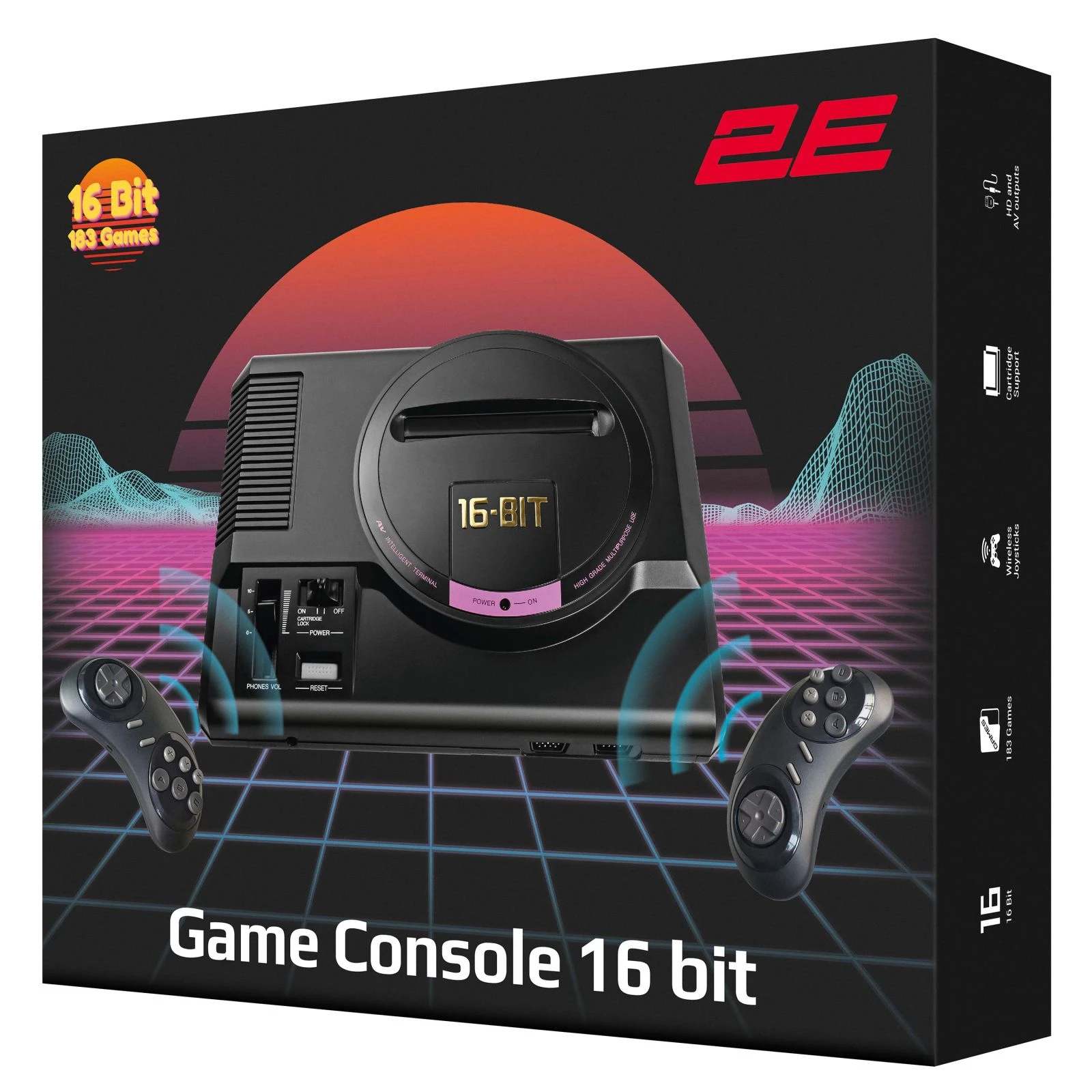 2E 16bit HDMI (2E16BHDWS188) (UA) Інтерфейси HDMI + AV