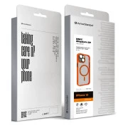 Чохол для мобільного телефону Armorstandart Unit MagSafe SE Apple iPhone 13 Orange Black (ARM75377) (UA)