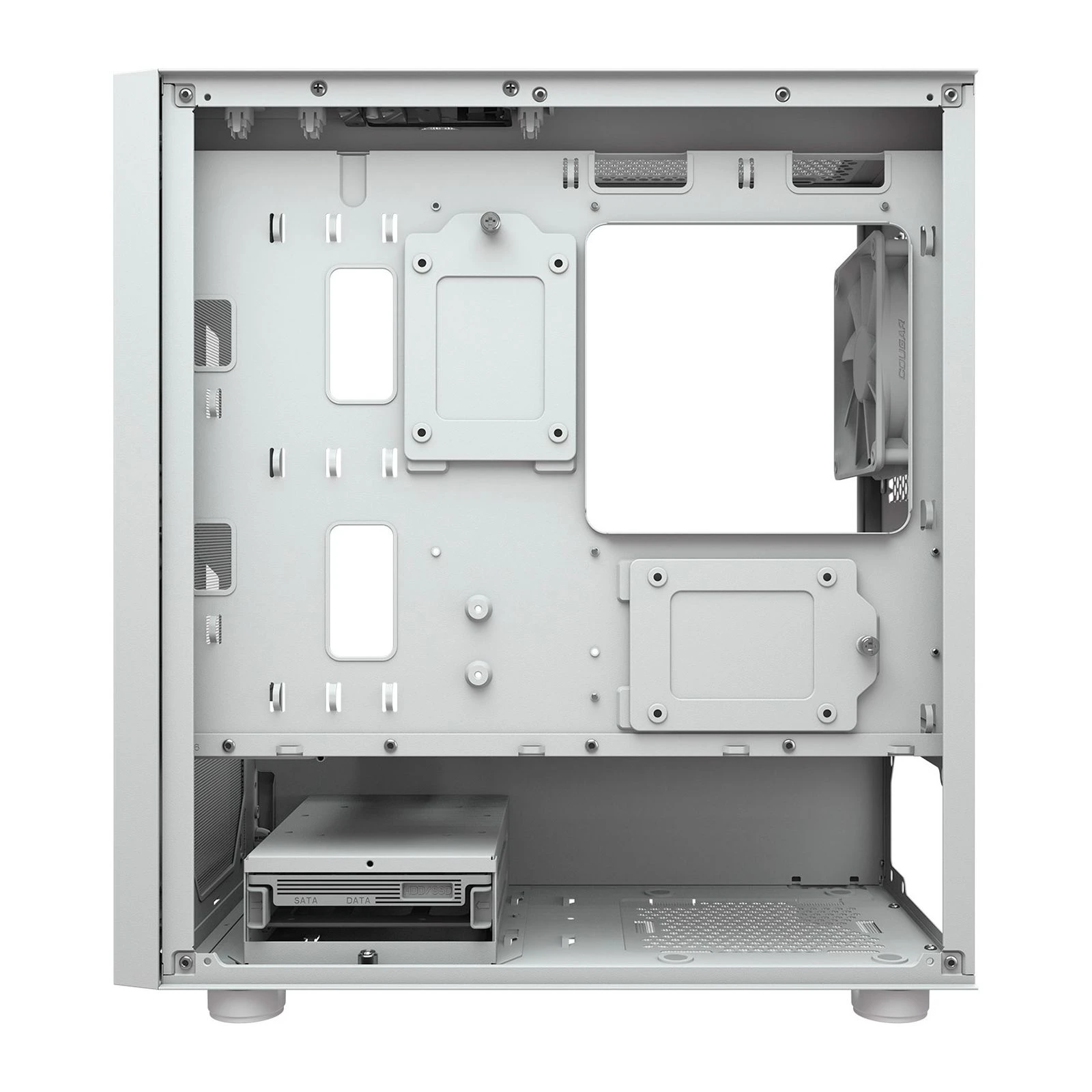 Cougar UNIFACE MINI White (UA) Расположение блока питания нижнее