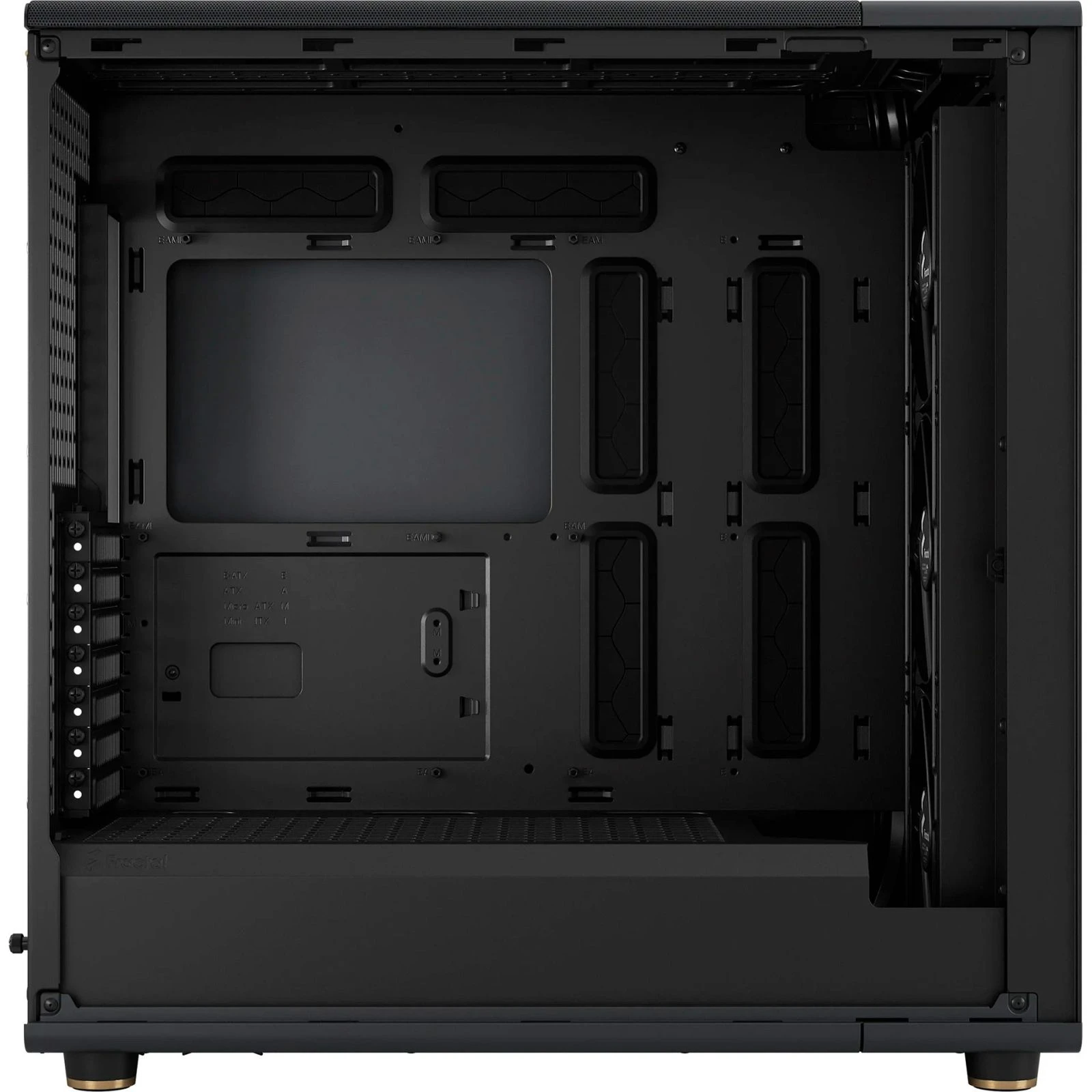 Fractal Design North XL Charcoal Black TG Dar (FD-C-NOR1X-02) (UA) Количество внешних отсеков 5.25” отсутствует