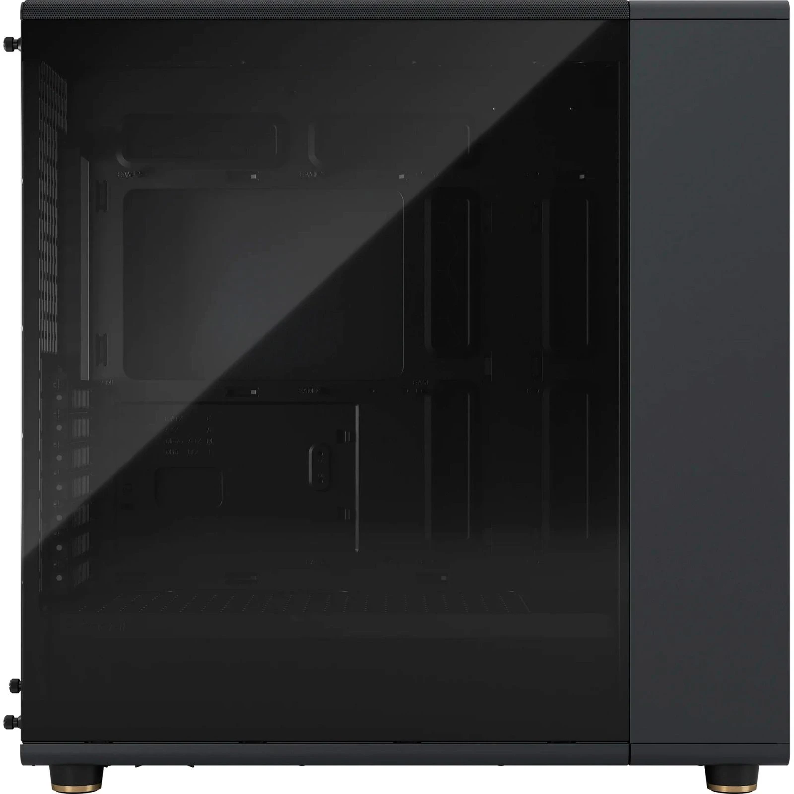 Fractal Design North XL Charcoal Black TG Dar (FD-C-NOR1X-02) (UA) Наличие блока питания без блока питания