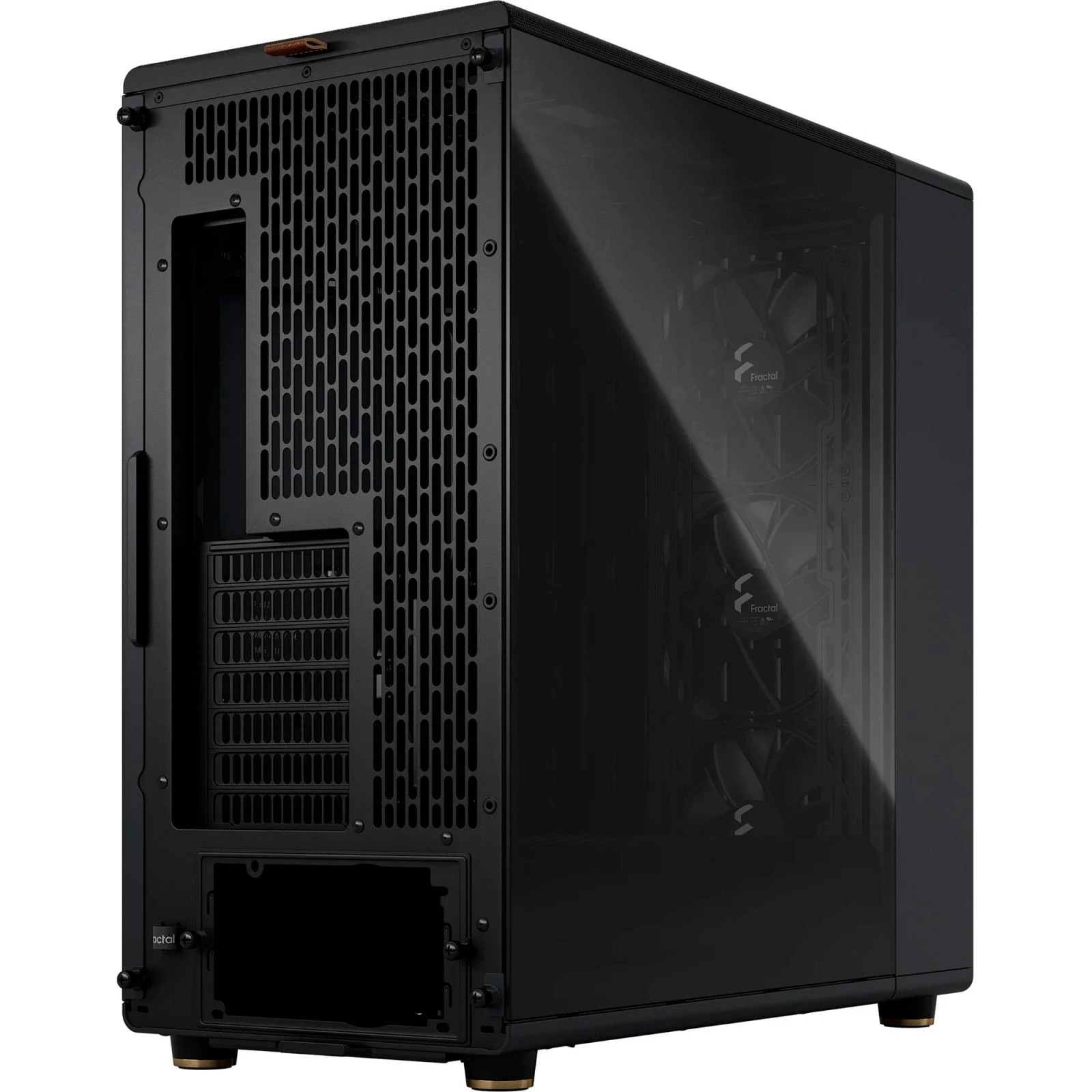 Fractal Design North XL Charcoal Black TG Dar (FD-C-NOR1X-02) (UA) Способ установки вертикальный