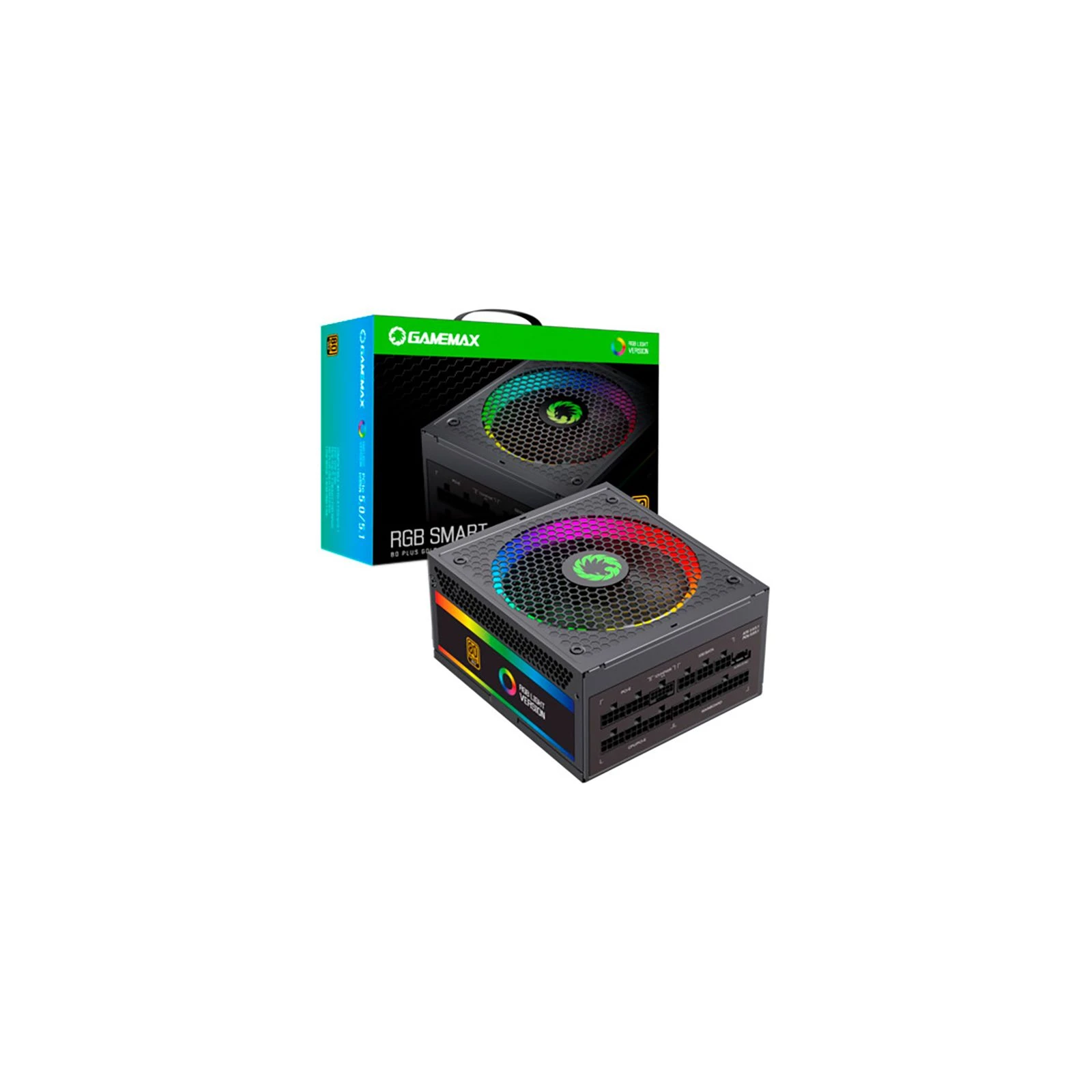 Gamemax 850W (RGB 850 PRO (ATX3.03.1 PCIe5.0) (UA) Тип ПК: для комп'ютерів; Стандарт