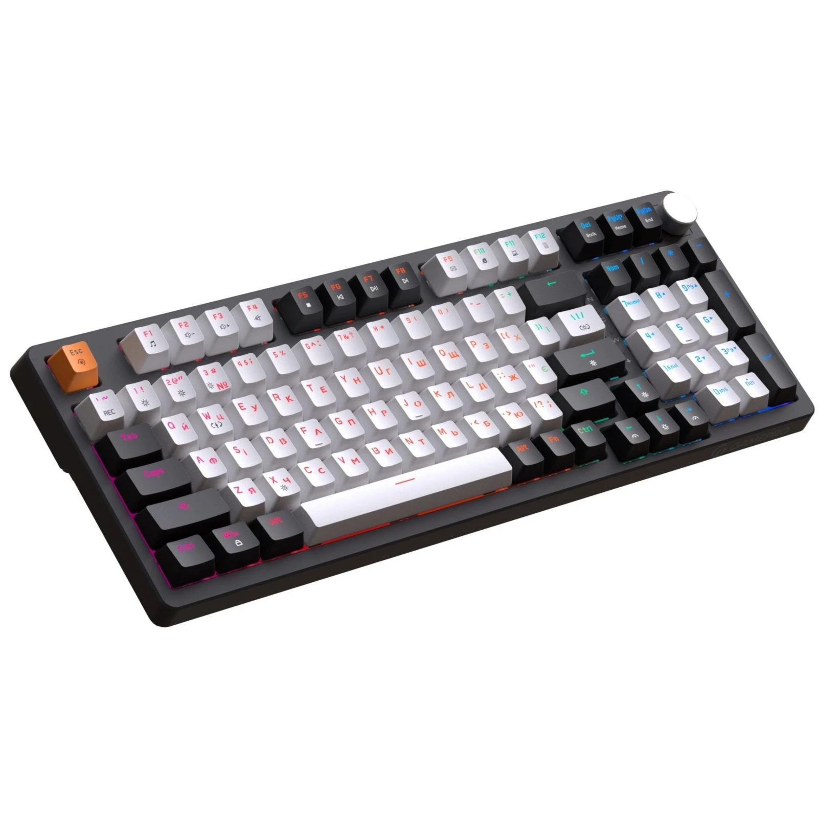 GamePro MK170B Hot-Swap Red Swich RGB USB UA Black (MK170B) (UA) Конструкция механическая