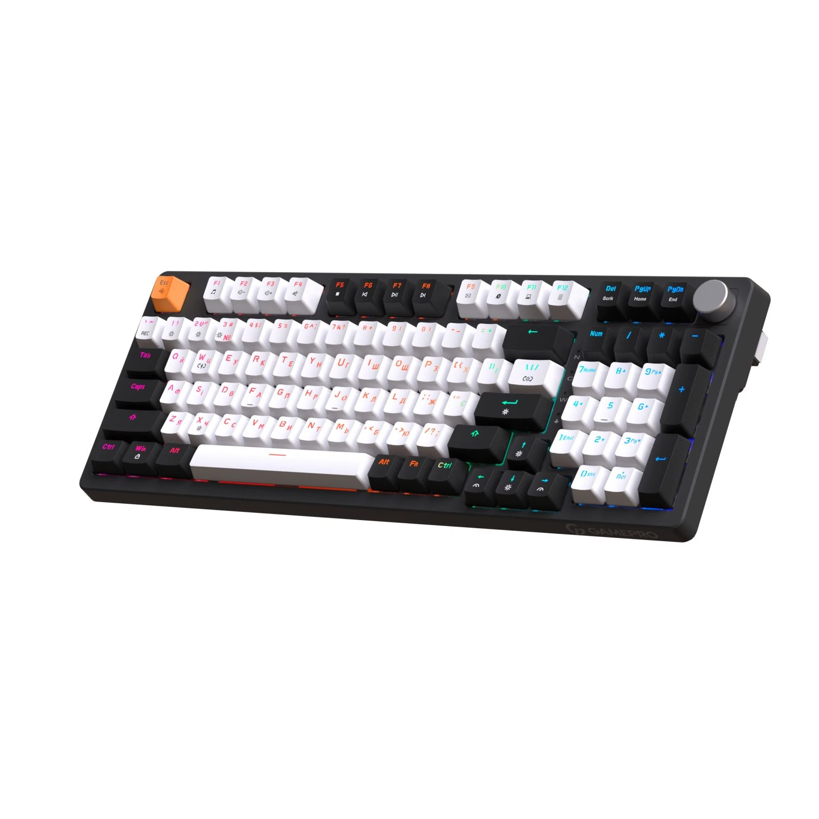 GamePro MK170B Hot-Swap Red Swich RGB USB UA Black (MK170B) (UA) Назначение для ПК