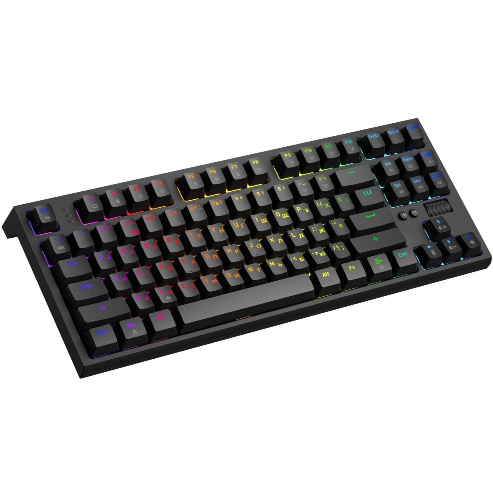 GamePro MK180B Hot-Swap Red Swich RGB USB UA Black (MK180B) (UA) Конструкция механическая