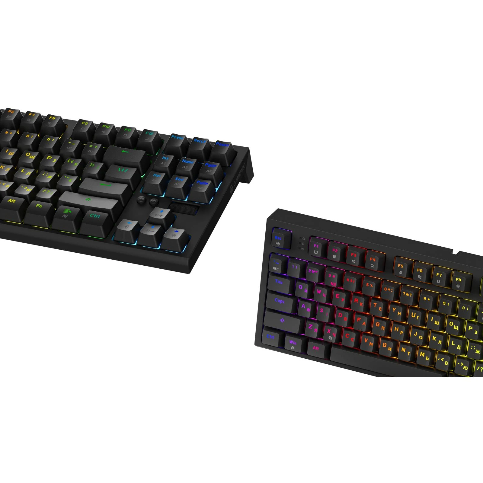 GamePro MK180B Hot-Swap Red Swich RGB USB UA Black (MK180B) (UA) Назначение для ПК